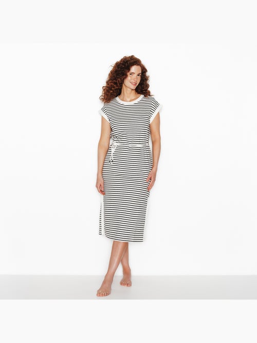 Pavane strandjurk multikleur wit - Kiabi Pavane strandjurk multikleur wit - Kiabi