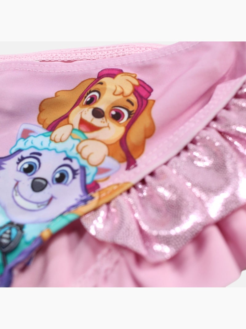 Paw Patrol - Badpak kind tweedelig bedrukt Roze - Kiabi