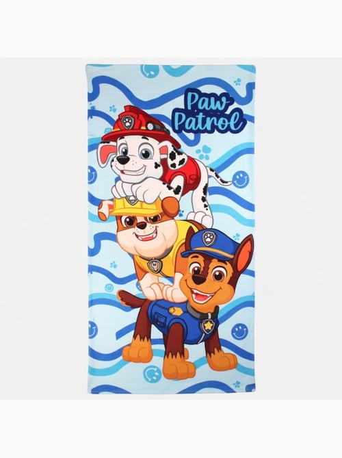 Paw Patrol - Handdoek polyester kind bedrukt - Kiabi
