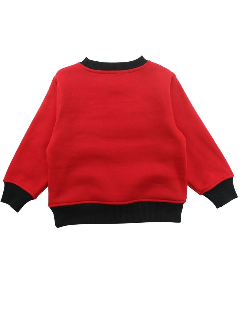Paw Patrol - Joggingpak set kind sweater en broek bedrukt Rood - Kiabi