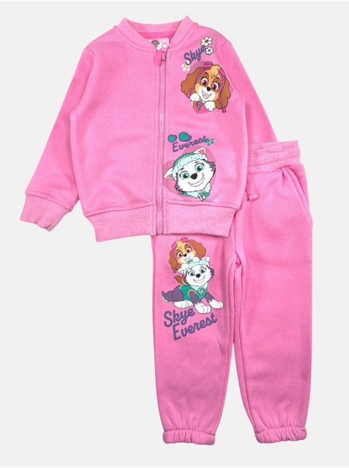 Paw Patrol - Joggingpak set meisje jas en broek bedrukt - Kiabi