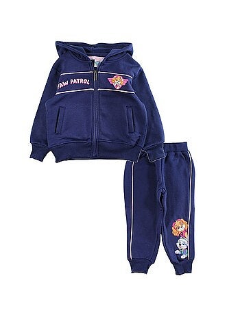 Paw Patrol - Joggingpak set meisje jas met capuchon en broek bedrukt