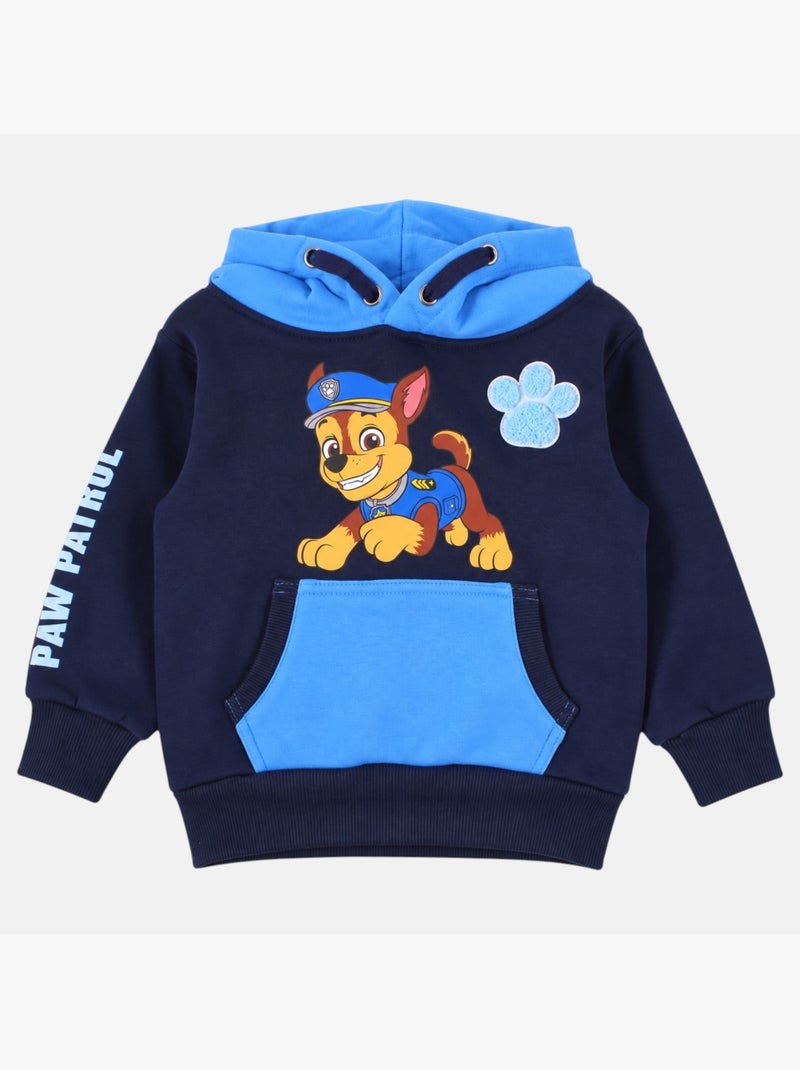 Paw patrol - jongenshoodie  chase Marineblauw - Kiabi