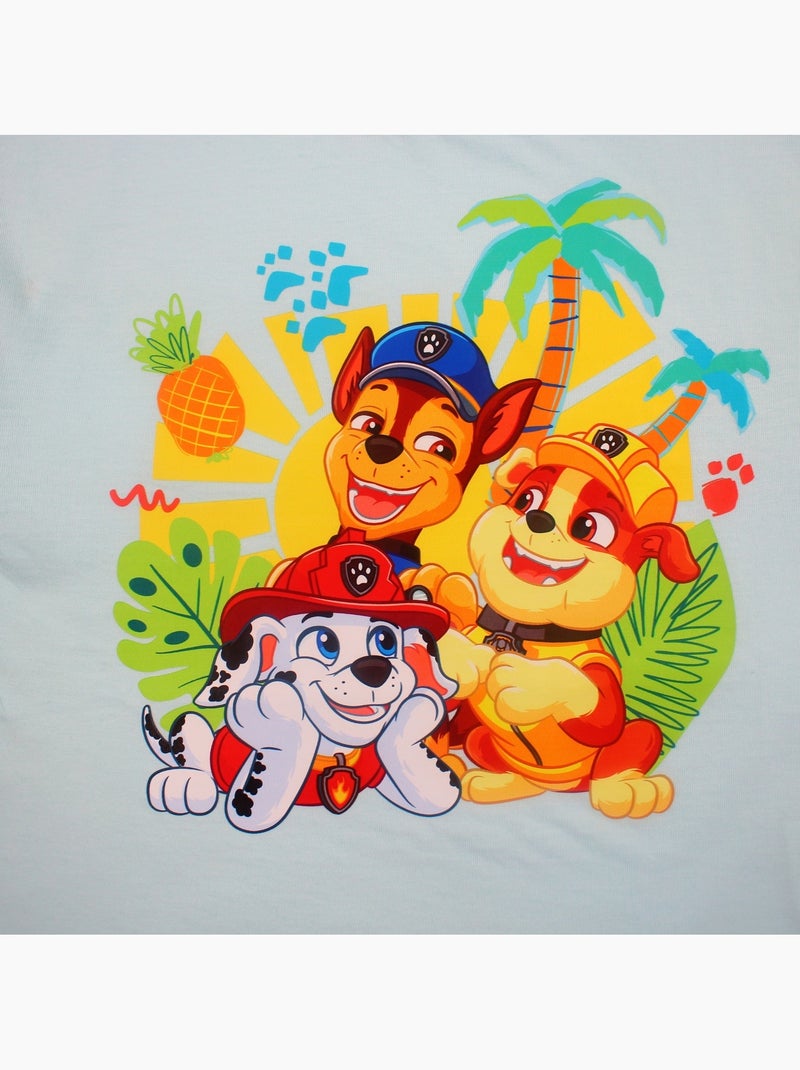 Paw Patrol - Kinder T shirt Blauw - Kiabi