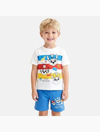 Paw Patrol - Set T-shirt en short jongen bedrukt