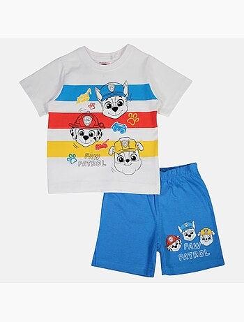 Paw Patrol - Set T-shirt en short jongen bedrukt