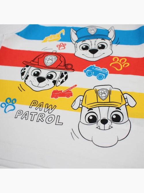 Paw Patrol - Set T-shirt en short jongen bedrukt - Kiabi