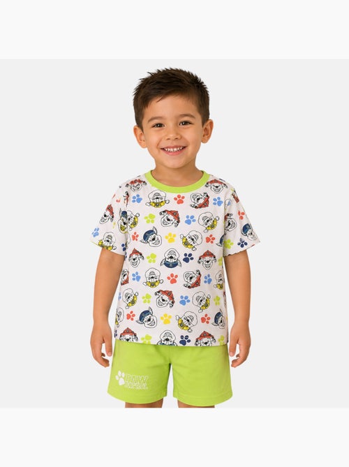 Paw Patrol - Set T-shirt en short kind bedrukt - Kiabi