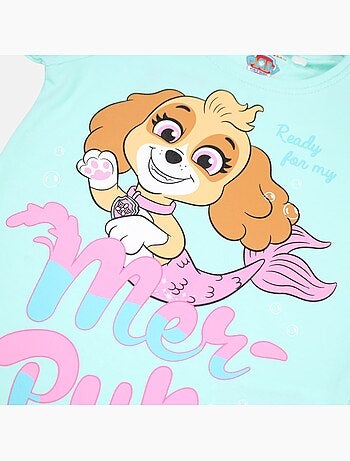 Paw Patrol - Set T-shirt en short meisje bedrukt