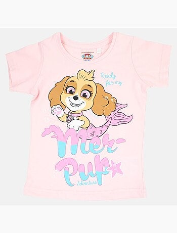 Paw Patrol - Set T-shirt en short meisje bedrukt
