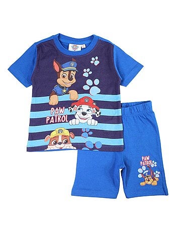 Paw Patrol - Set T-shirt korte mouwen en short kind bedrukt