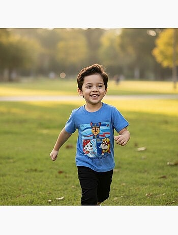 Paw Patrol - T-shirt korte mouwen kind bedrukt