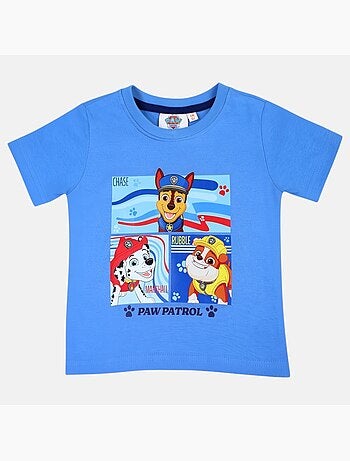 Paw Patrol - T-shirt korte mouwen kind bedrukt