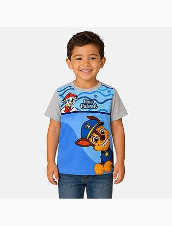 Paw Patrol - T-shirt korte mouwen kind bedrukt
