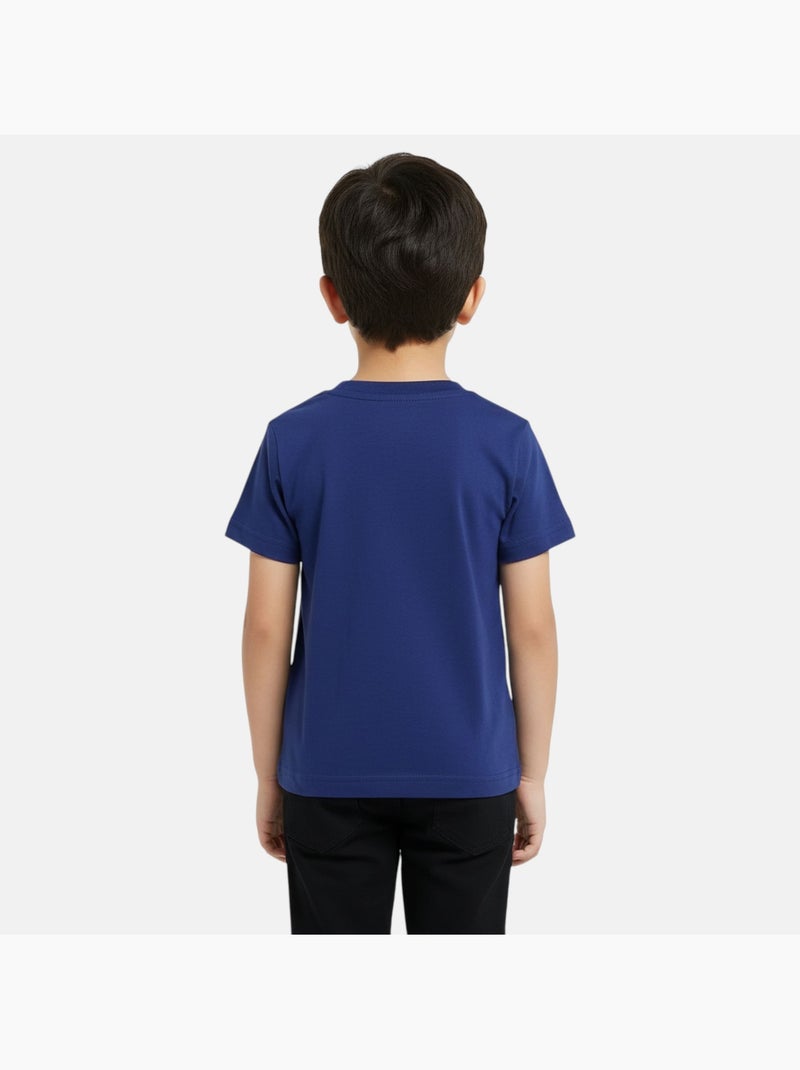 Paw Patrol - T-shirt korte mouwen kind bedrukt Marineblauw - Kiabi