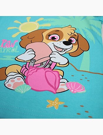 Paw Patrol - T-shirt korte mouwen meisje bedrukt