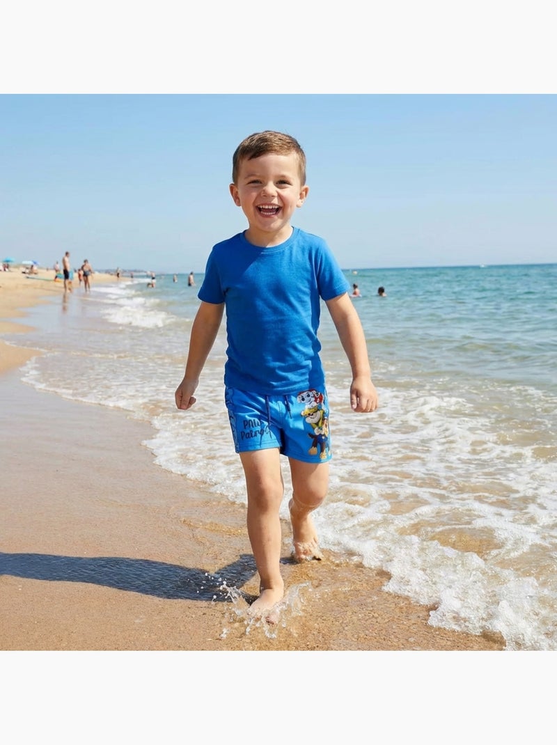 Paw Patrol - Zwemshort  jongen Blauw - Kiabi