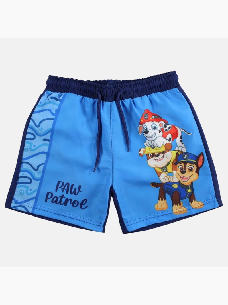 Paw Patrol - Zwemshort  jongen Blauw - Kiabi