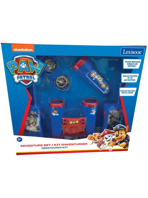Paw patrol avonturenset met walkie-talkies tot 120m, verrekijker en kompas - Kiabi Paw patrol avonturenset met walkie-talkies tot 120m, verrekijker en kompas - Kiabi