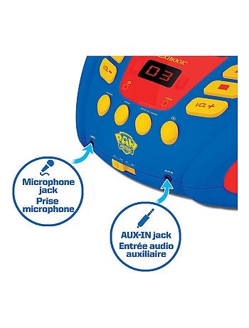 Paw patrol bluetooth cd player met verlichting