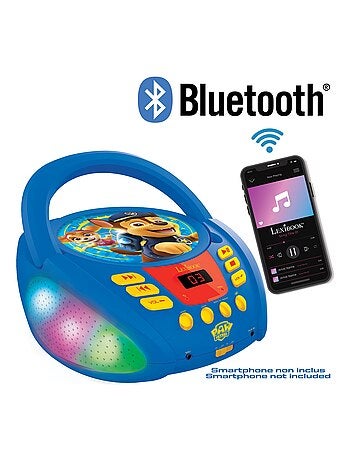 Paw patrol bluetooth cd player met verlichting