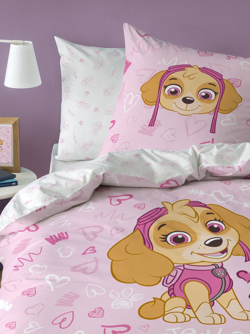 'PAW Patrol'-dekbedset - 1-persoonsbed ROSE - Kiabi