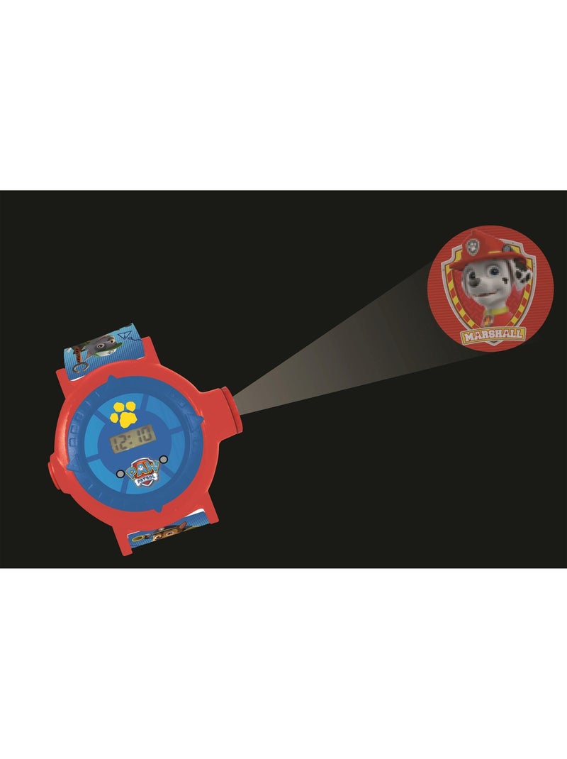 Paw patrol digitaal projectiehorloge met 20 beelden om te projecteren Blauw - Kiabi