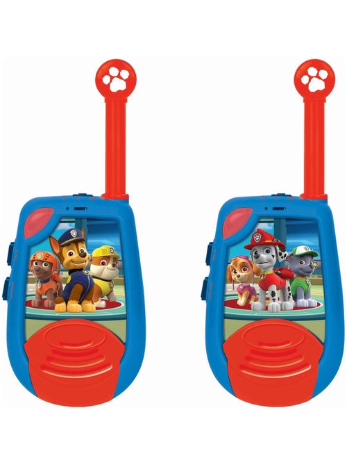 Paw patrol digitale walkie-talkies tot 2km/1,3 miles met morse lichtfunctie - Kiabi Paw patrol digitale walkie-talkies tot 2km/1,3 miles met morse lichtfunctie - Kiabi