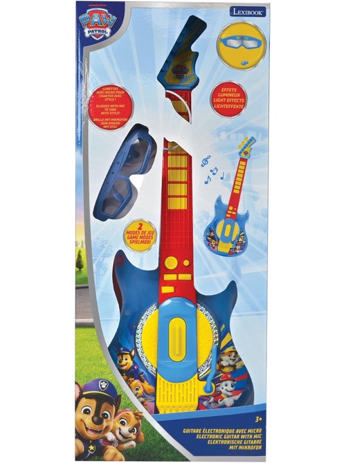 Paw patrol electronic lighting gitaar met microfoon in glasses shape - Kiabi Paw patrol electronic lighting gitaar met microfoon in glasses shape - Kiabi