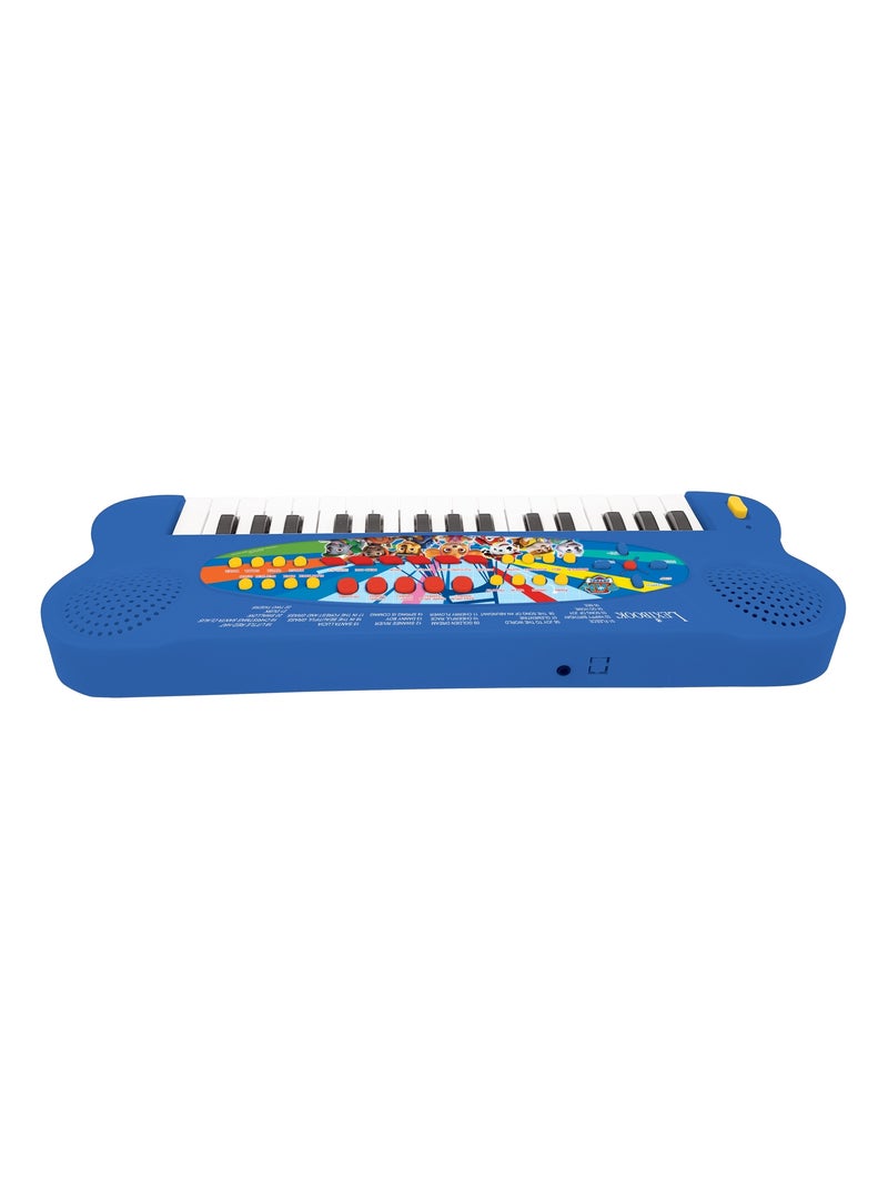 Paw patrol electronic piano keyboard met microfoon (32 keys) Blauw - Kiabi