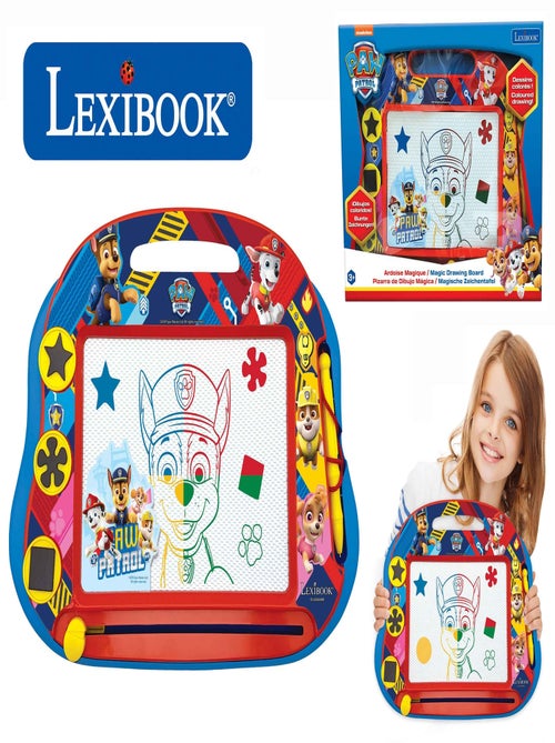 Paw patrol magnetisch meerkleurig tekenbord met accessoires a5 formaat - Kiabi Paw patrol magnetisch meerkleurig tekenbord met accessoires a5 formaat - Kiabi