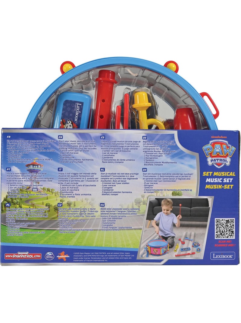 Paw patrol muziekset 7 stuks Blauw - Kiabi