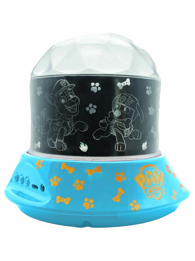 Paw patrol nachtlampje projector met luidspreker Blauw - Kiabi