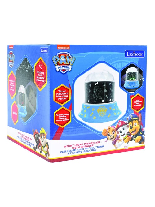 Paw patrol nachtlampje projector met luidspreker - Kiabi