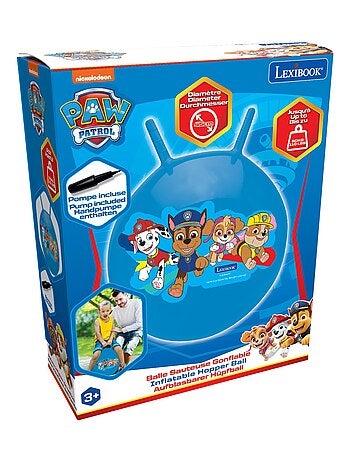 Paw patrol opblaasbare skippybal pink 18' / 45cm