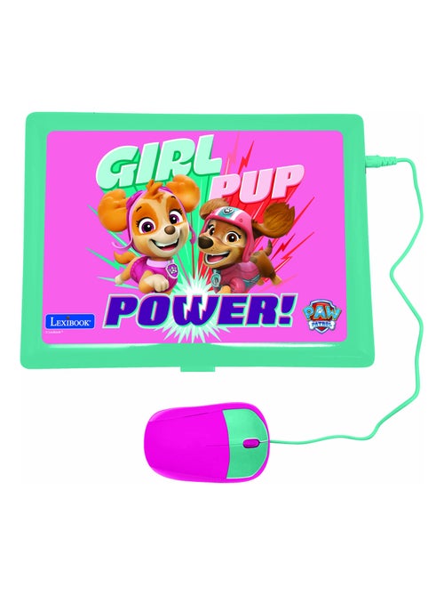Paw patrol pink colours tweetalige educatieve laptop – 124 activiteiten in het engels en frans - Kiabi Paw patrol pink colours tweetalige educatieve laptop – 124 activiteiten in het engels en frans - Kiabi