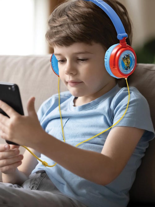 Paw patrol stereo bedrade opvouwbare koptelefoon met veilige volumebeperking - Kiabi Paw patrol stereo bedrade opvouwbare koptelefoon met veilige volumebeperking - Kiabi