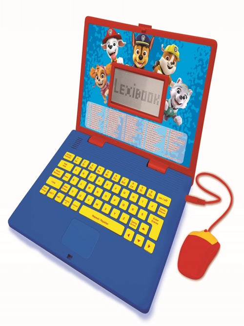 Paw patrol tweetalige educatieve laptop – 124 activiteiten in het engels en frans - Kiabi Paw patrol tweetalige educatieve laptop – 124 activiteiten in het engels en frans - Kiabi