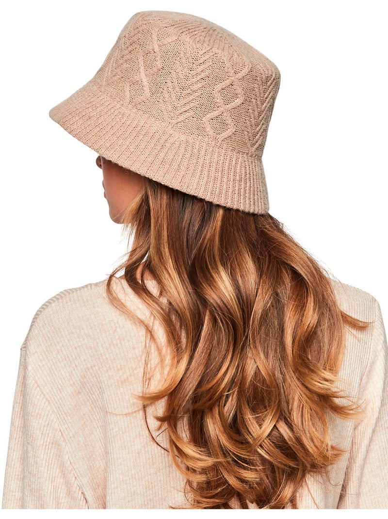 Pc1 gebreide muts style add Beige - Kiabi