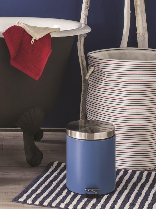 Pedaalemmer NEPTUNE 5L met klepdeksel in metaal – blauw – Guy Levasseur - Kiabi Pedaalemmer NEPTUNE 5L met klepdeksel in metaal – blauw – Guy Levasseur - Kiabi