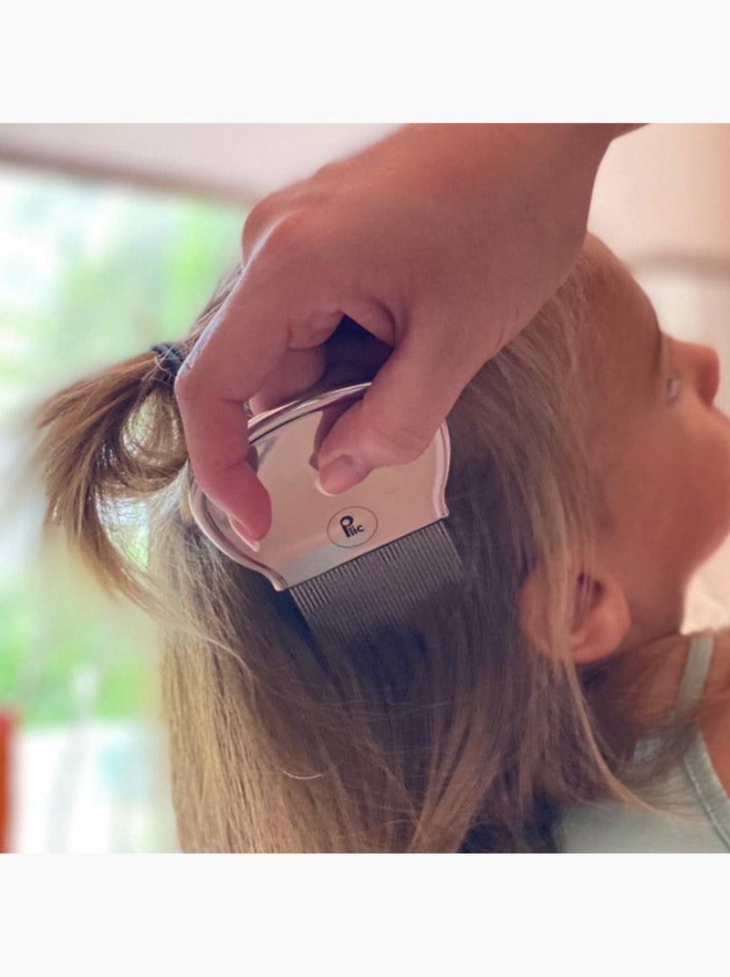 Peigne anti-poux et lentes en acier inoxydable Gris - Kiabi