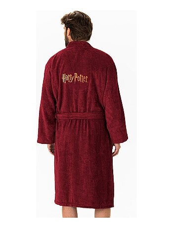 Peignoir brodé 100% coton, harry potter gryffondor