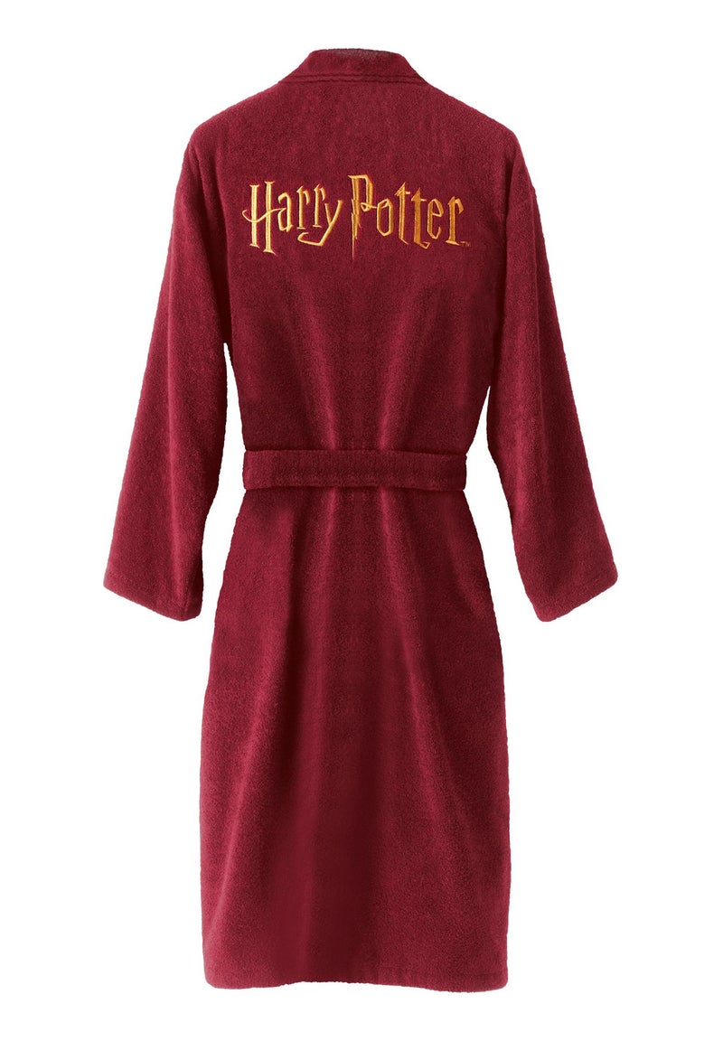 Peignoir brodé 100% coton, harry potter gryffondor Multicolore - Kiabi