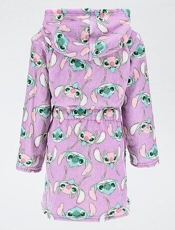 Peignoir doux 'Disney' 'Stitch' en polaire