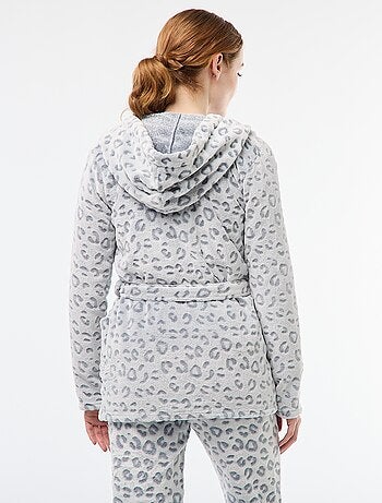 Peignoir doux en polaire