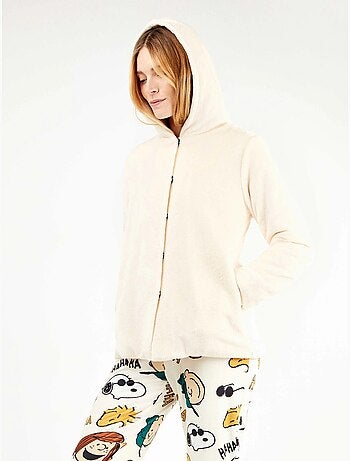 Peignoir en peluche ultra doux
