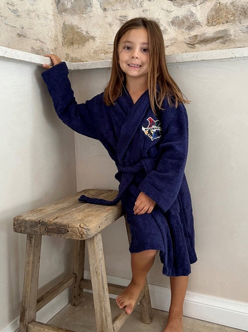 Peignoir enfant 100% coton, harry potter blason - Kiabi