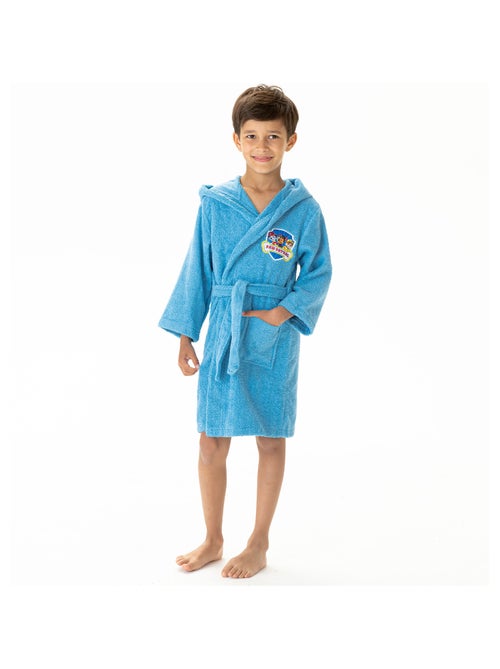 Peignoir enfant à capuche 100% coton, pat patrouille team - Kiabi Peignoir enfant à capuche 100% coton, pat patrouille team - Kiabi
