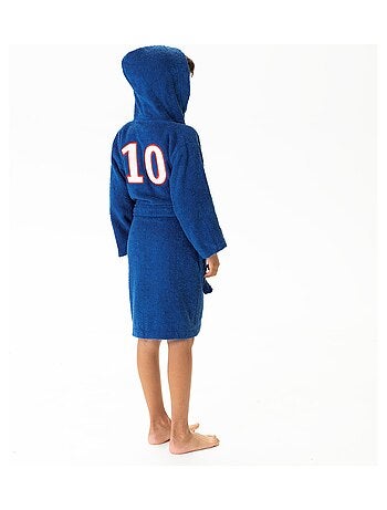 Peignoir enfant à capuche 100% coton, psg magique
