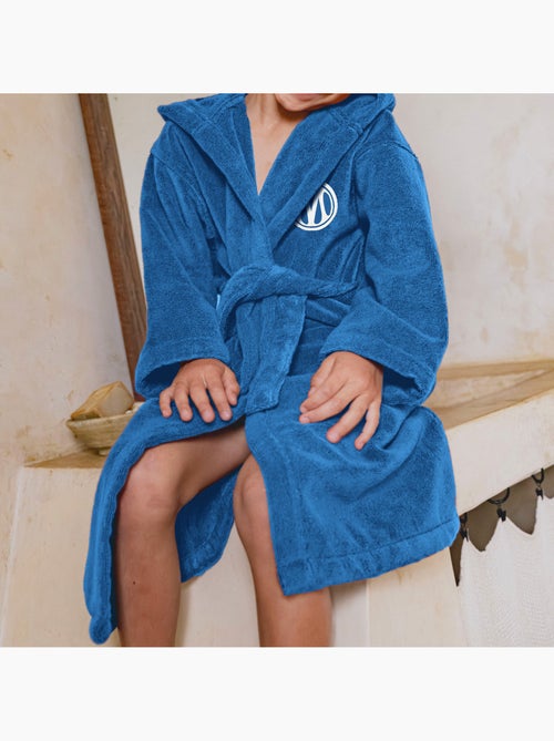 Peignoir enfant brodé 100% coton, om dribble - Kiabi Peignoir enfant brodé 100% coton, om dribble - Kiabi